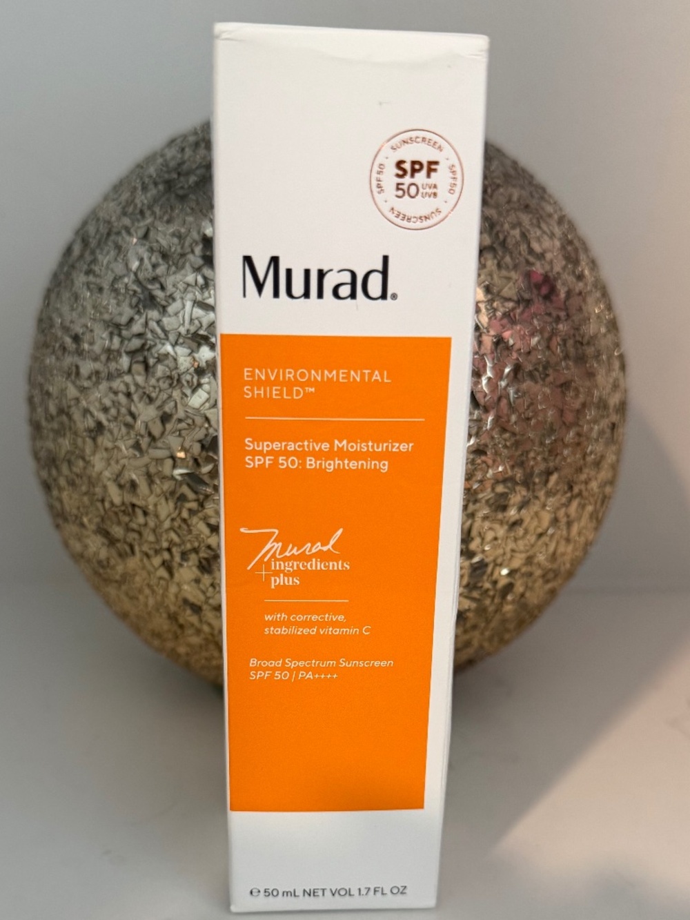 NIB Murad Superactive Moisturizer SPF 50 Brightening 1.7 oz Exp 02/2028